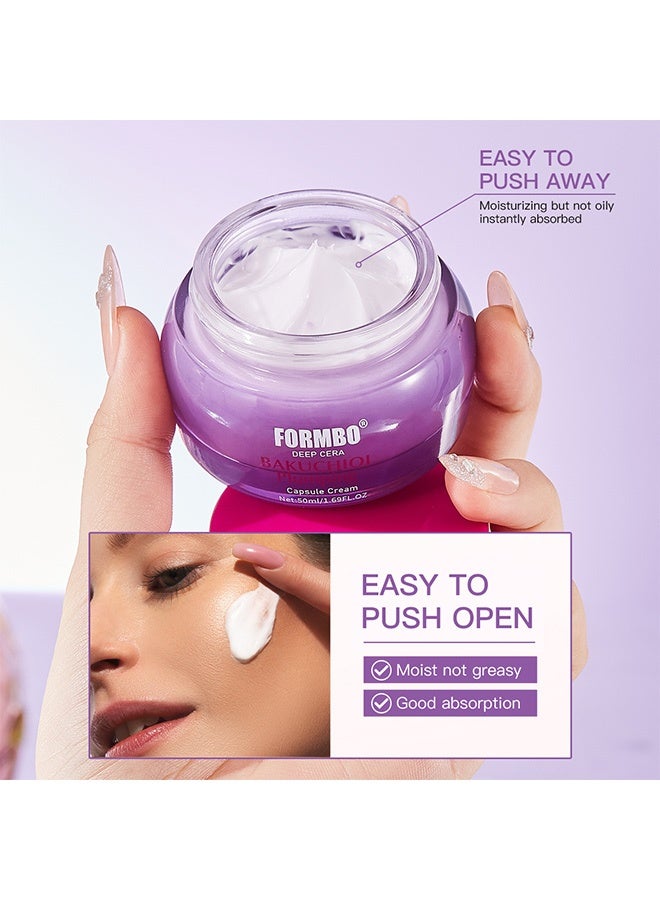 FORMBO Plump Facial Cream - Soothing, Firming, Hydrating, Moisturizing, Anti-Dryness, Anti-Irritation Skin Care Facial Cream, 50g - Image 4